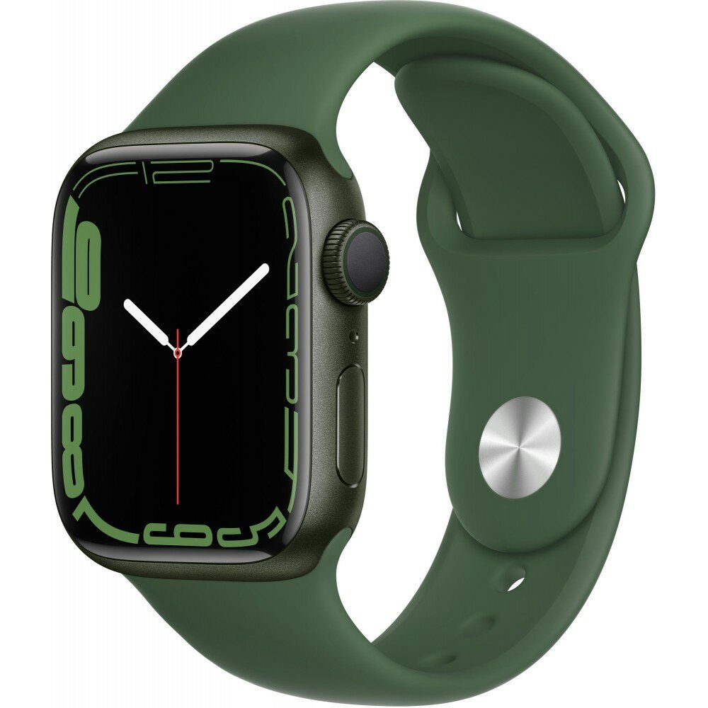 Apple Watch Series 7 45 мм Aluminium Case GPS RU Зеленые