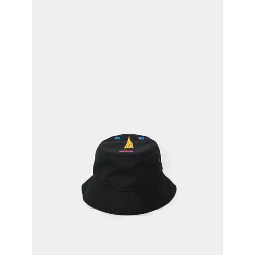 фото Панама jungles jungles big face bucket hat black, размер onesize, черный