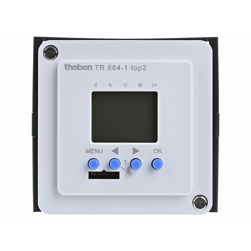 Цифровой таймер 230 240 В переменного тока TR 684-1 top2 Theben 6840100 4003468680254 74504₽