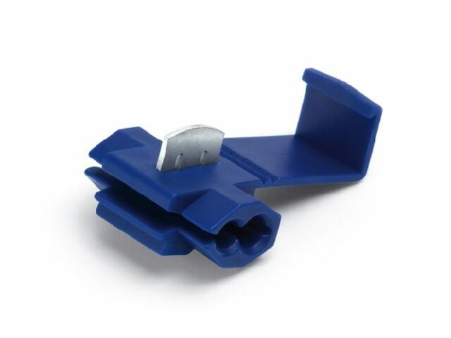 Зажим для врезки в провод Cargen гильотина синий 1,00-2,50 мм2 AX-703