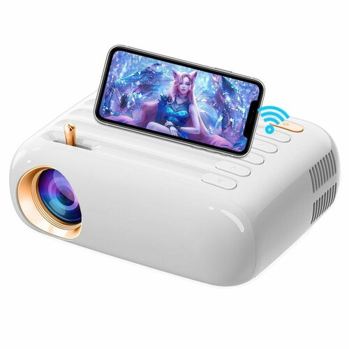 Проектор для дома Everycom T3A Full HD с возможностью беспроводной передачи экрана через Wi-Fi и Bluetooth