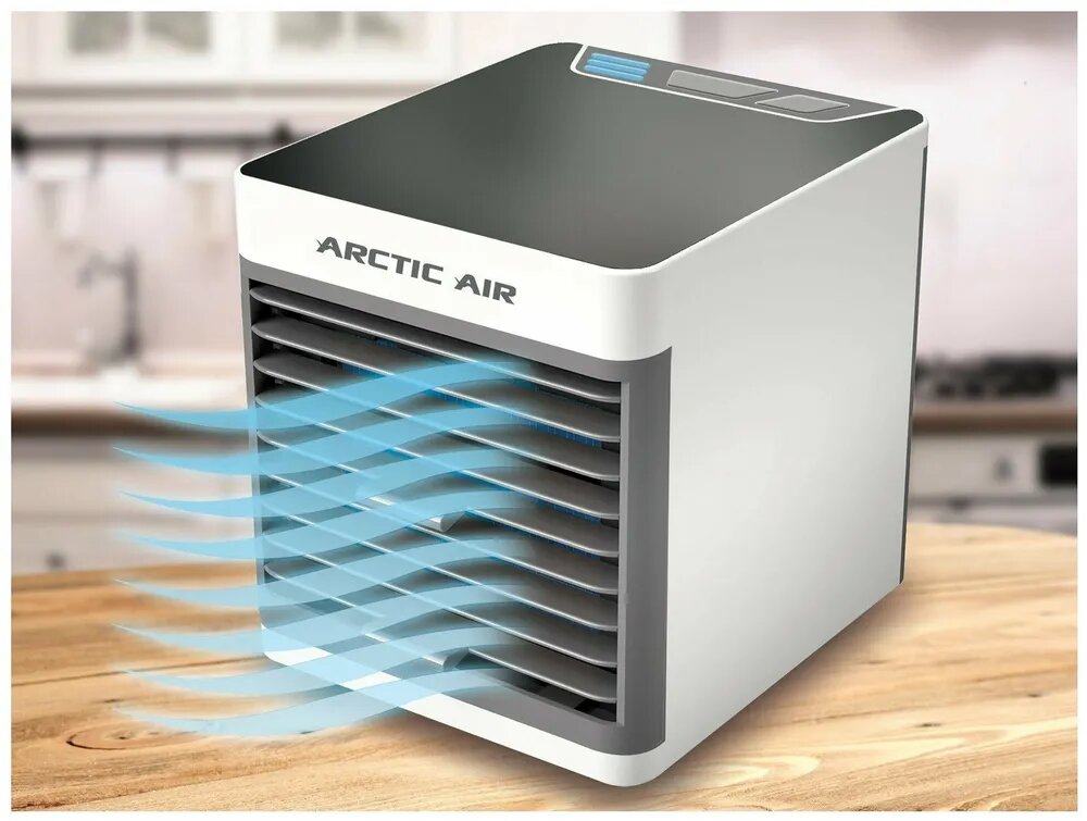 Мини-кондиционер воздуха с LED подсветкой 3 скорости Artic air