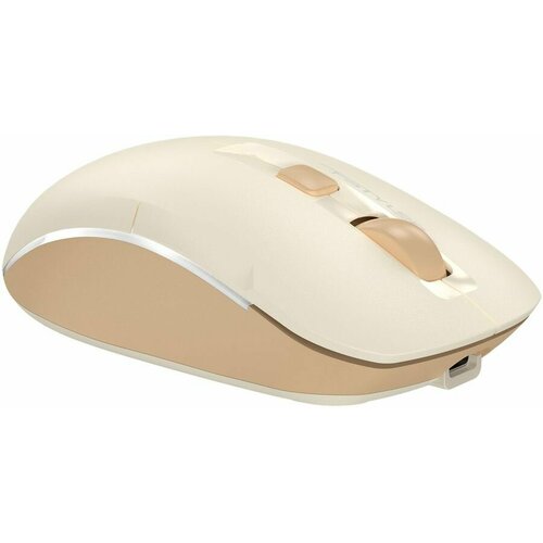 Мышь A4TECH Fstyler FB26CS Air оптическая беспроводная USB бежевый и коричневый fb26cs air cafe latte 284000₽