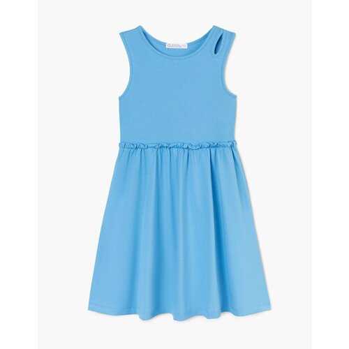 Платье Gloria Jeans, размер 6-8л/122-128, голубой