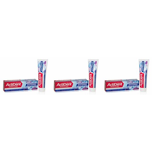 Active Зубная паста Отбеливающая 130 г 3 шт 1100₽