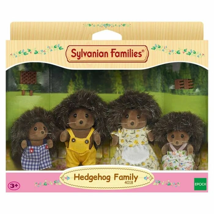 Набор Sylvanian Families Семья Ежиков 4018