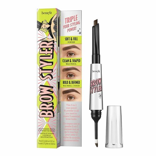 Многофункциональный карандаш для бровей Benefit - Brow Styler benefit brow pencil goof proof 4 warm deep brown 0 01 oz 0 34 g