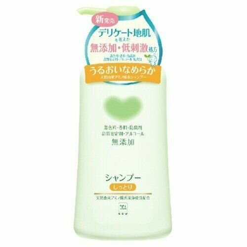 COW Шампунь для волос Увлажнение с натуральными ингредиентами без добавок Mutenka 500мл 1282₽