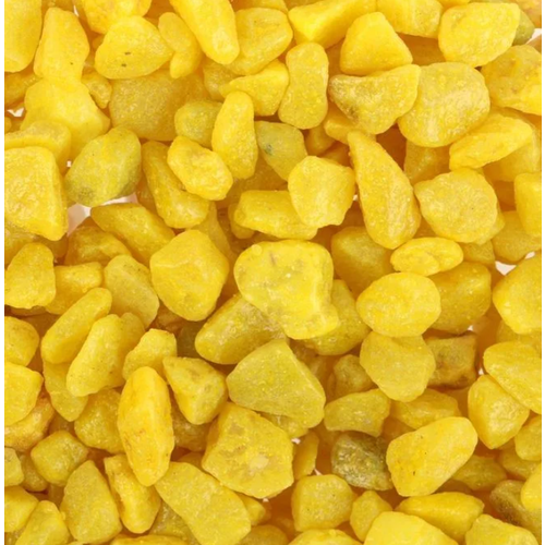 Золото морей Мраморная крошка неоновая лимон 5-10 мм, 3,5 кг, НГ-11
