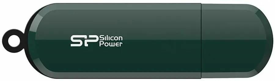 Флешка USB Silicon Power LuxMini 320 16ГБ USB2.0 зеленый [sp016gbuf2320v1n]