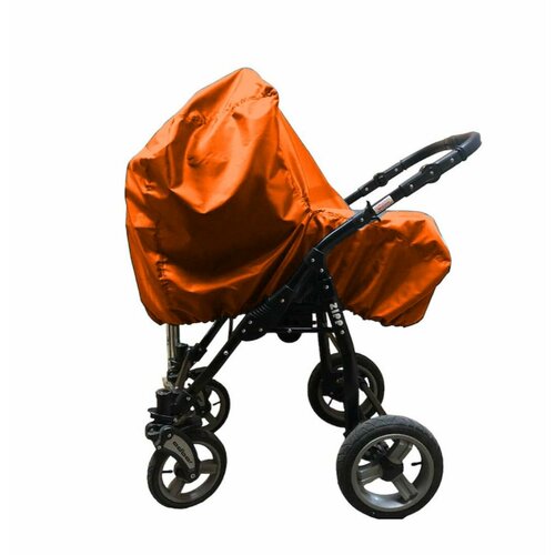 Чехол на детскую коляску 90см*50см*65см Оранжевый