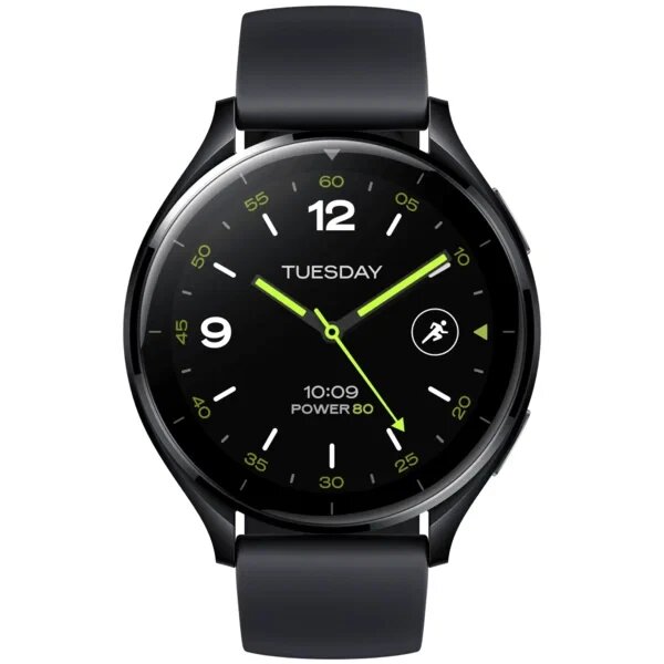 Умные часы Xiaomi Watch 2 Black Case With Black TPU Strap (M2320W1/BHR8035GL) — фото 1