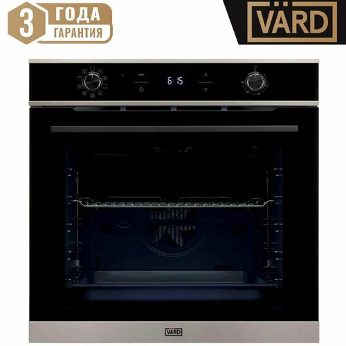 Духовой шкаф VARD с антипригарной эмалью ColdPyro VON441X чёрный 75 литров 9 режимов 5199000₽