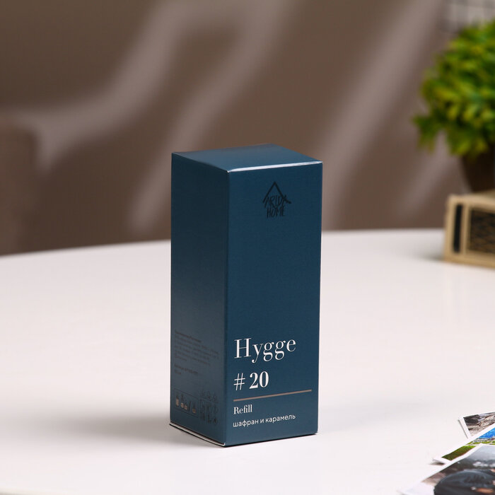 Наполнитель для ароматического диффузора Arida Home Hugge 20 Шафран/карамель 100 мл - фото №9