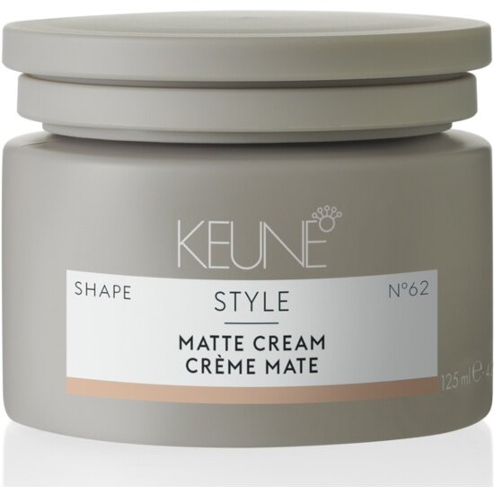 Матирующий крем для укладки Keune Matte Cream №62, средней фиксации, 125 мл