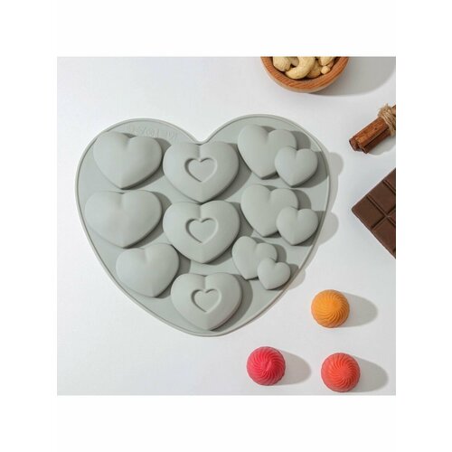 Форма для льда и кондитерских украшений Лямур 383₽