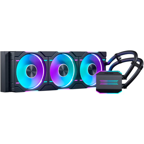 Система жидкостного охлаждения Phanteks Glacier One 360D30 Black (PH-GO360D30_DBK01) сво для процессора phanteks glacier one 280mph ph go280mph dbk01