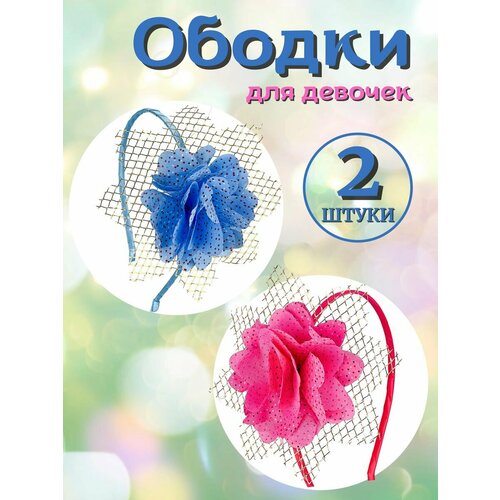 Ободок на голову с цветами