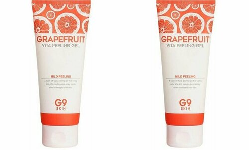 G9SKIN Гель для лица Grapefruit Vita Peeling Gel, 150 мл, 2 шт