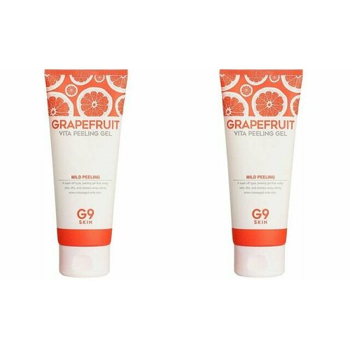 G9SKIN Гель для лица Grapefruit Vita Peeling Gel, 150 мл, 2 шт greenini пилинг скатка grapefruit oil