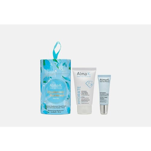 Подарочный набор ALMA K. Hyaluronic Harmony Duo Kit набор hello winter бальзам для губ honey lip balm 10мл крем для рук my orchard mango hand cream 30г крем для рук my orchard peach hand cream 30г