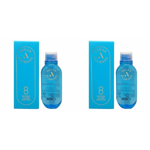ALLMASIL Маска для объёма волос 8 Seconds Volume Hair Mask, 100 мл, 2 шт.