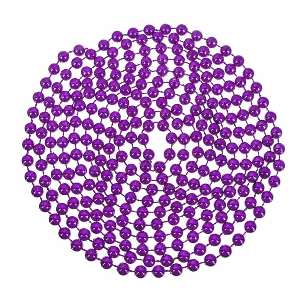 Бусы декоративные 27м мелкие 073см фиолетовый