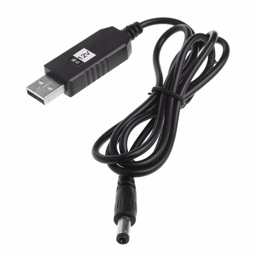 Конвертер USB 5V на 12V/1000mА(5.5 x 2.1), для подключения устройств с питанием 12V к устройствам с выходом USB или внешнего аккумулятора (powerbank) преобразователь напряжения acv dc 606 600вт с 12в на 220в usb зарядка