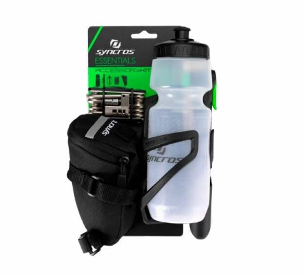 Набор аксессуаров Syncros SAC-01 для велосипеда (фляга, держатель фляги, сумка, насос, набор инструментов)