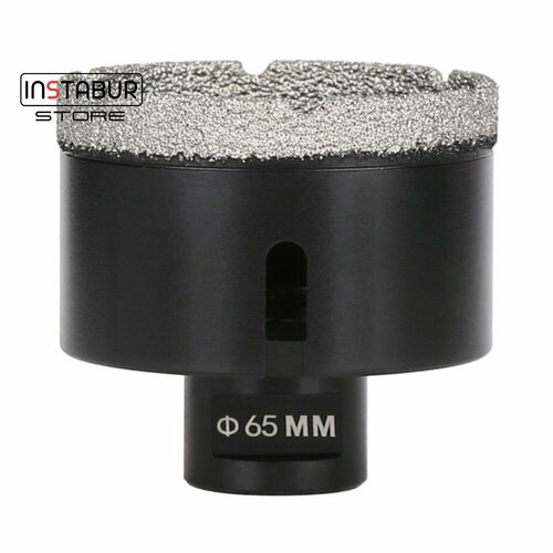 Коронка алмазная 65мм Instabur Black на УШМ М14 2500₽