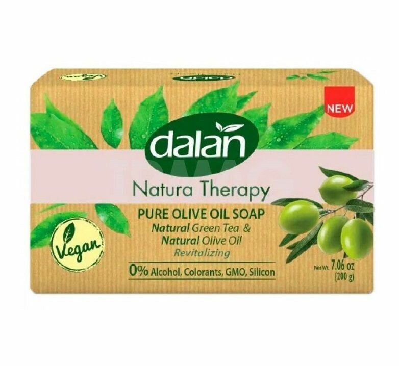 Мыло натуральное Dalan Natura Therapy Антистресс Терапия зеленым чаем 200г Dalan Kimya End. A.S. - фото №11