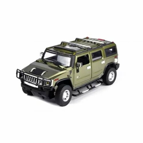 Радиоуправляемый джип Hummer H2 1:24 - 25020A-GREEN радиоуправляемая модель meizhi hummer h2 1к24 25020a green