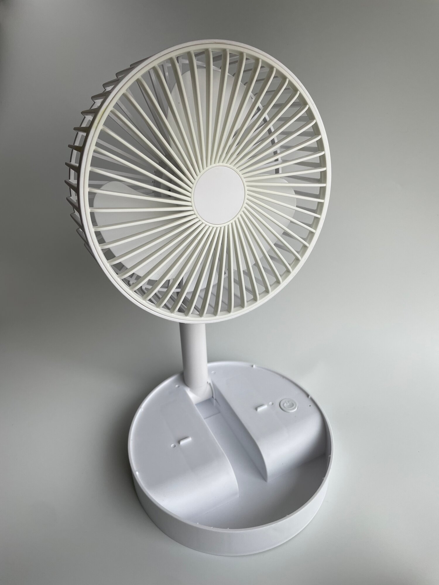 Вентилятор настольный с функцией 3 режима, белый