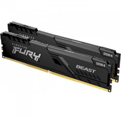 Оперативная память DDR4 2666 16GBx2 Kingston Fury Beast CL16 KF426C16BB1K2/32