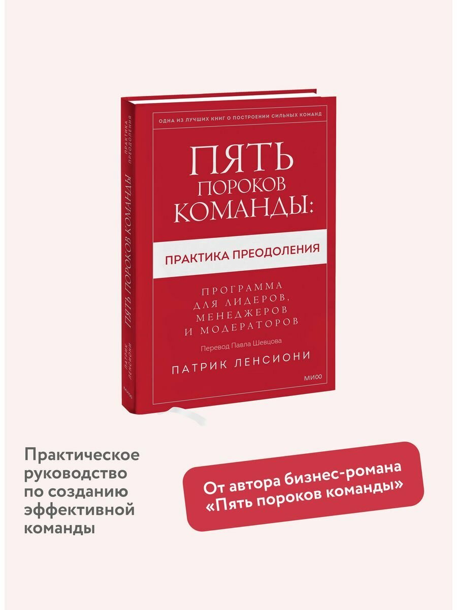 Пять пороков команды: практика преодоления