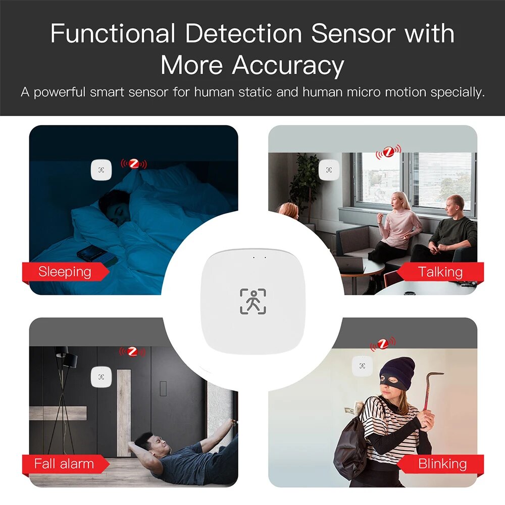 ZigBee датчик присутствия человека Tuya Smart Life — фото 1