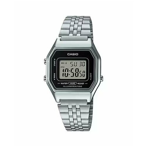 Наручные часы CASIO, серебряный, белый casio la680wa 2c