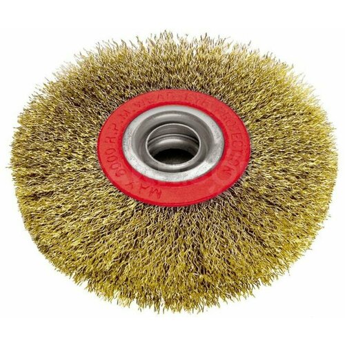 Щетка для УШМ дисковая усиленная латунированная Remocolor 150мм 2544₽