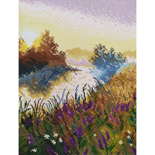 Туманное утро М-005 Овен Набор алмазная мозаика 30 40 см 1296₽