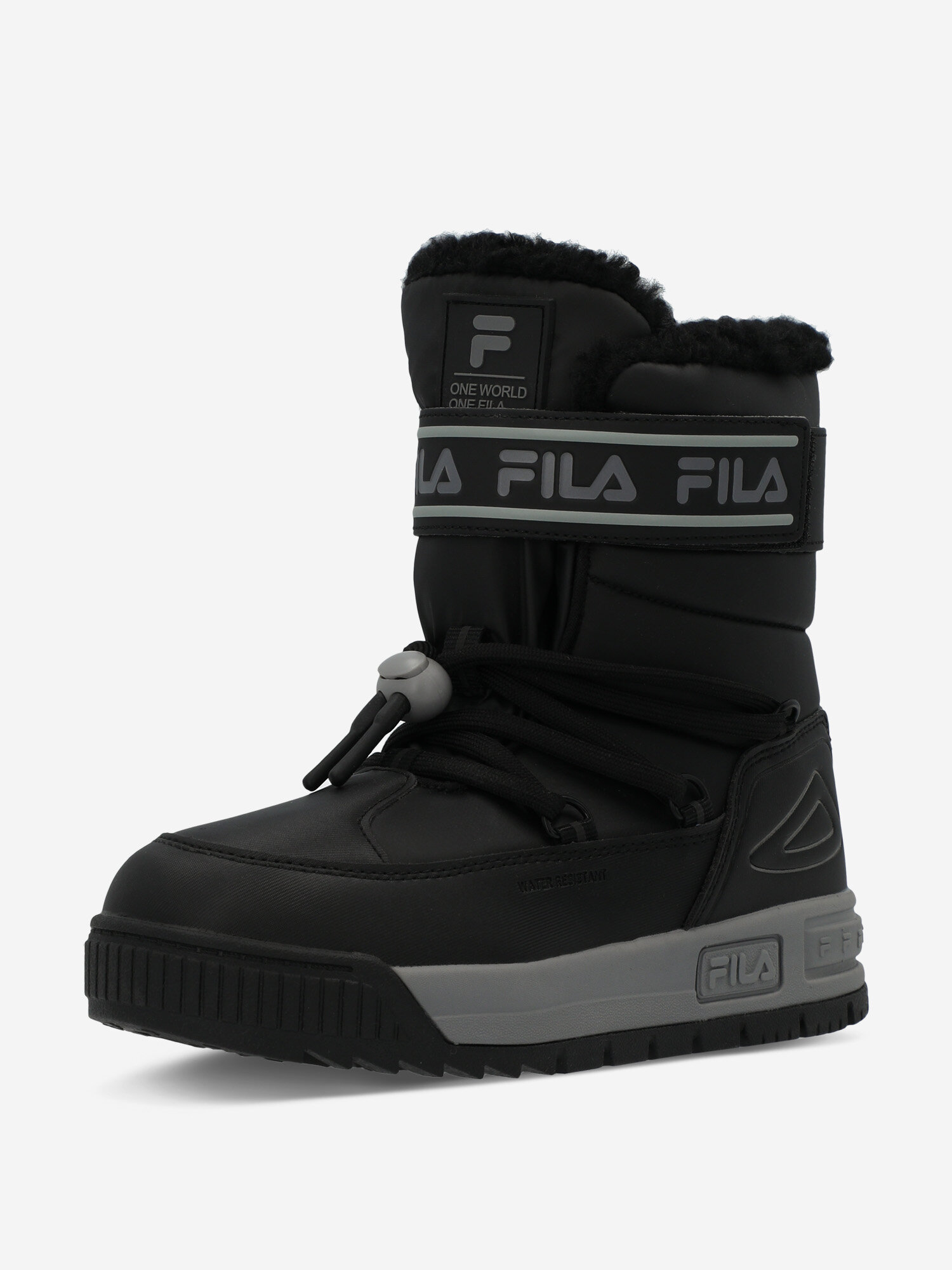 Дутики Fila, размер 36, черный — фото 1