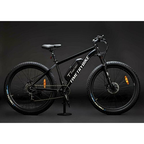 Электровелосипед полуфэтбайк Time Try 2757s Алюминиевая рама 17 Мотор 36V250W Взрослый Спортивный черный 59900₽