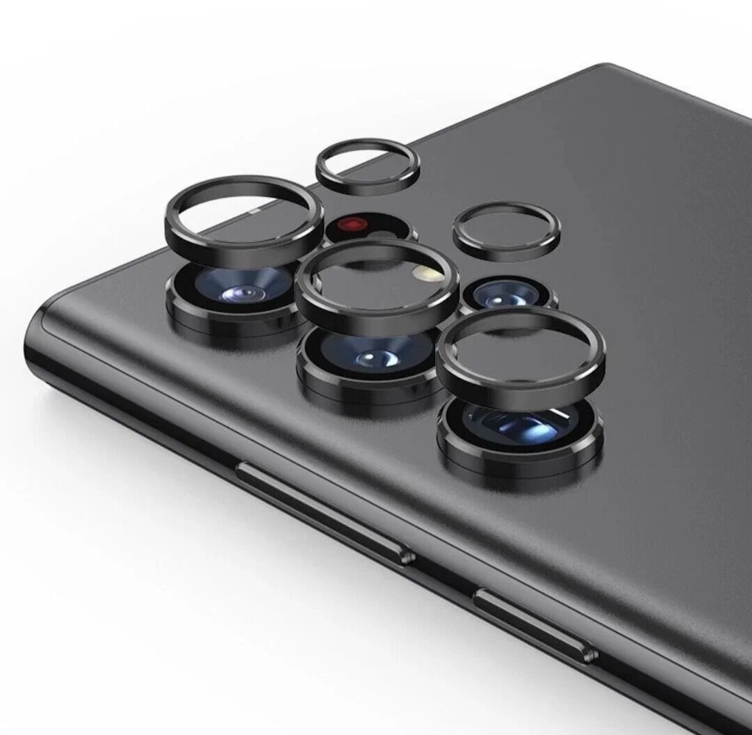 "Samsung S24 Ultra Black Lens" - защитные линзы для Samsung S24