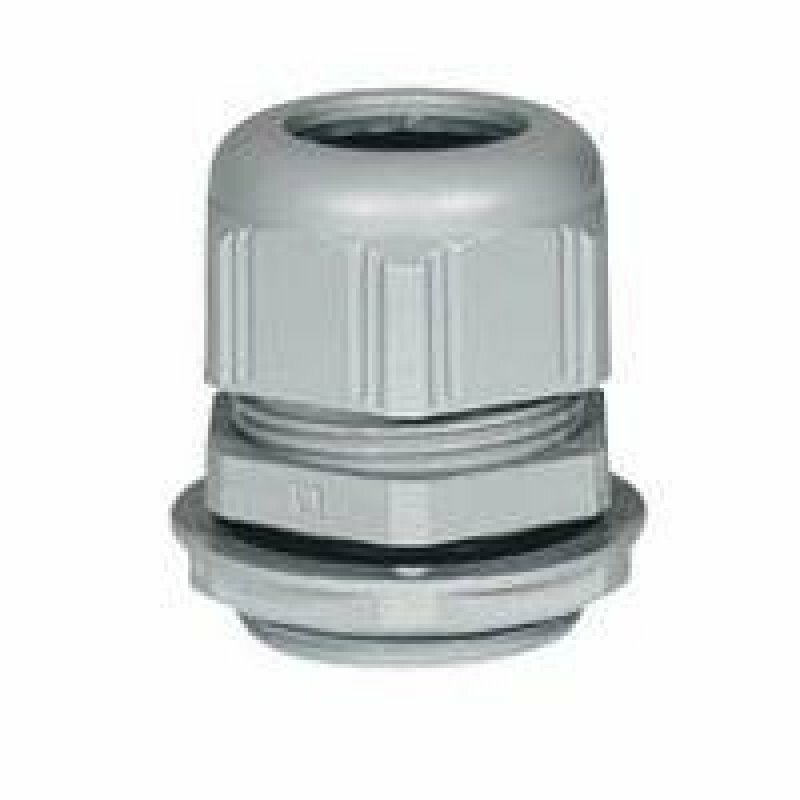 098007 Пластиковый уплотнитель кабельных вводов - IP68 - ISO 40 - RAL 7001 Упаковка (3 шт.) Legrand - фото №2