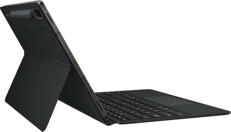 Чехол-клавиатура с тачпадом Keyboard Cover для Samsung Galaxy Tab S 12.4" S8+/S7+ EF-DT970BBRGRU черный
