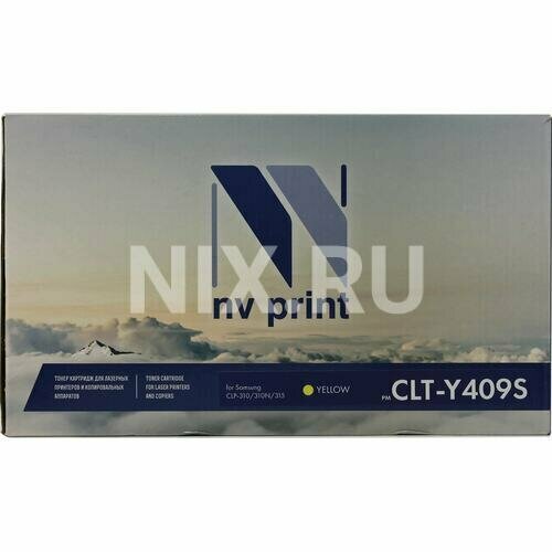 картридж profiline pl clt y409s yellow для samsung clp 310 clp 315 clx3170 clx3175 1000стр Картридж Nv-print CLT-Y409S