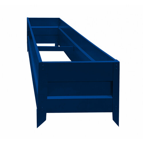 Грядка оцинкованная высокая 1915х100х55см Синяя RAL 5010 7396₽