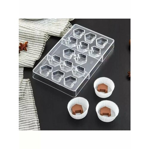 Форма для шоколада 14 ячеек Конструктор 595₽