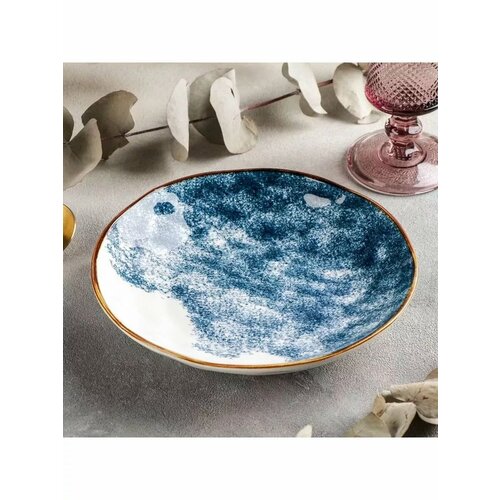 Тарелка глубокая Море 20x36 см 963₽
