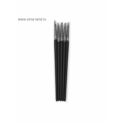 Набор кистей латекс 5 штук маленькие 682₽