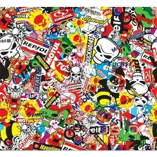 Пленка для аквапечати LD235A Стикер-Бом 3 погонных метра 1634₽